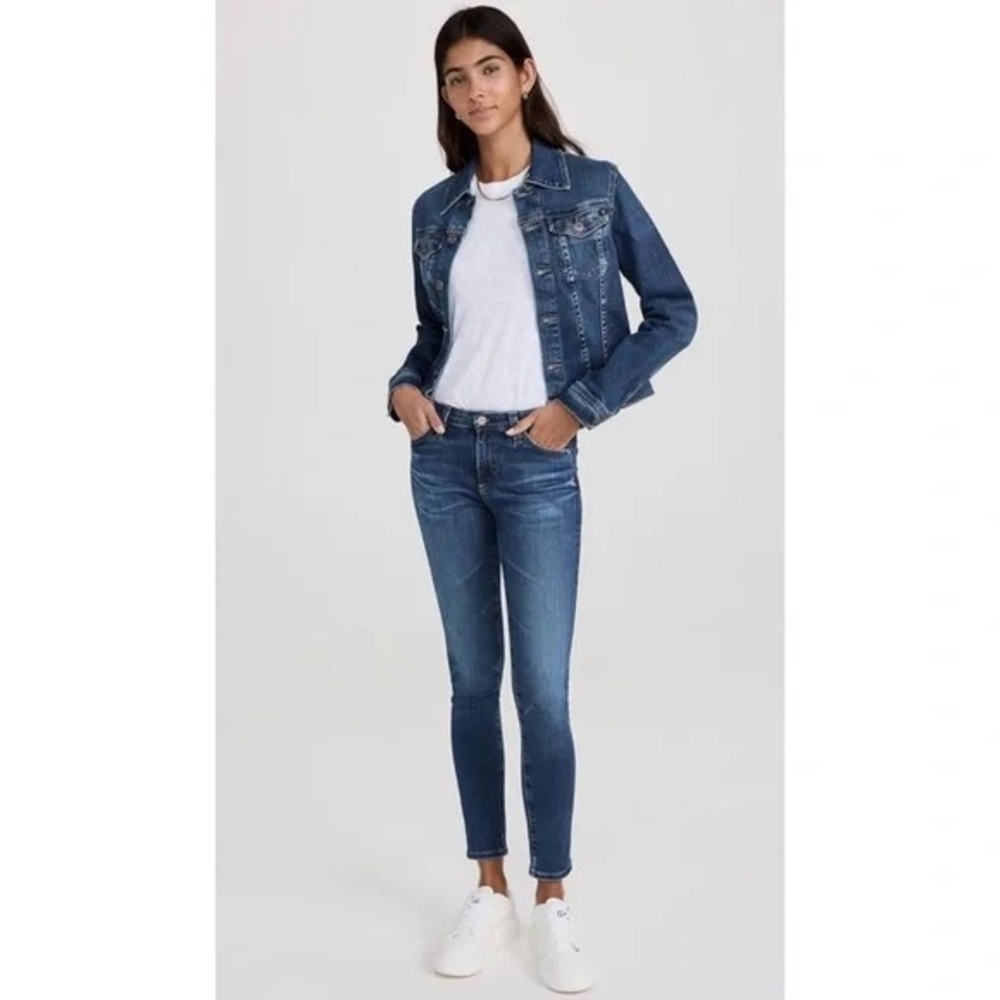 ADRIANO GOLDSCHMIED • AG Super Skinny Leggings Ankle Jeans - Picture 8 of 9